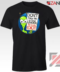 Government Aliens Black Tshirt