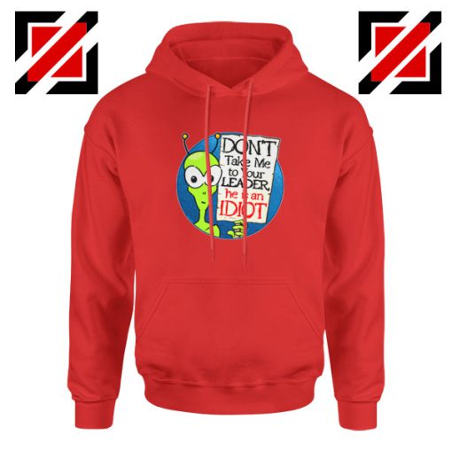 Government Aliens Red Hoodie