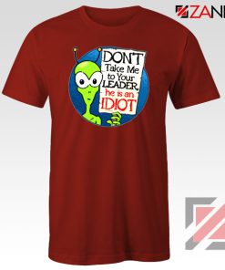 Government Aliens Red Tshirt