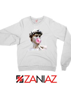 Greek Statue White Sweatshirt