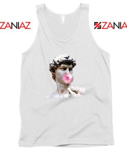 Greek Statue White Tank Top