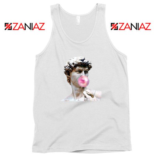 Greek Statue White Tank Top