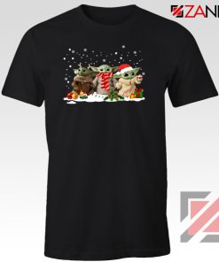 Grogu Snow Christmas Tshirt