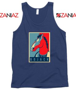 Horseman Sitcom Navy Blue Tank Top