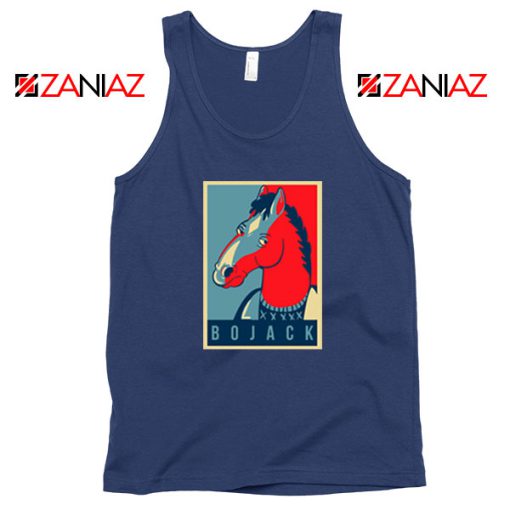 Horseman Sitcom Navy Blue Tank Top