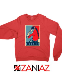 Horseman Sitcom Red Sweatshirt