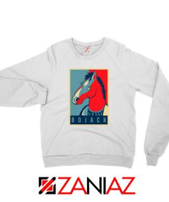 Horseman Sitcom White Sweatshirt