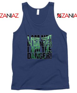 I Am The Danger Heisenberg Navy Blue Tank Top