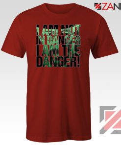 I Am The Danger Heisenberg Red Tshirt