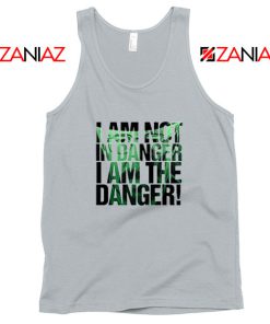 I Am The Danger Heisenberg Sport Grey Tank Top