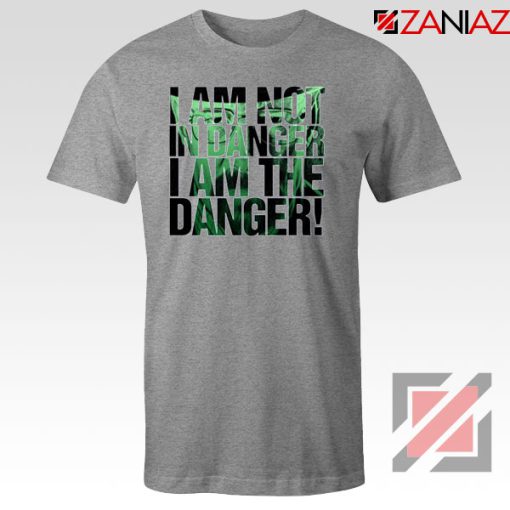 I Am The Danger Heisenberg Sport Grey Tshirt