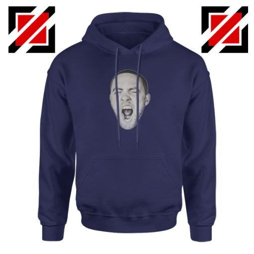 Mac Miller Shout Navy Blue Hoodie