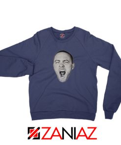 Mac Miller Shout Navy Blue Sweatshirt