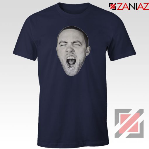 Mac Miller Shout Navy Blue Tshirt