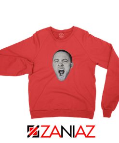 Mac Miller Shout Red Sweatshirt