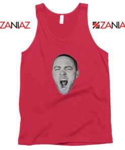 Mac Miller Shout Red Tank Top