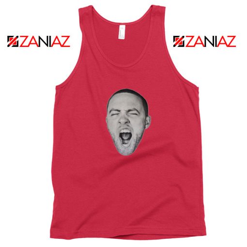 Mac Miller Shout Red Tank Top