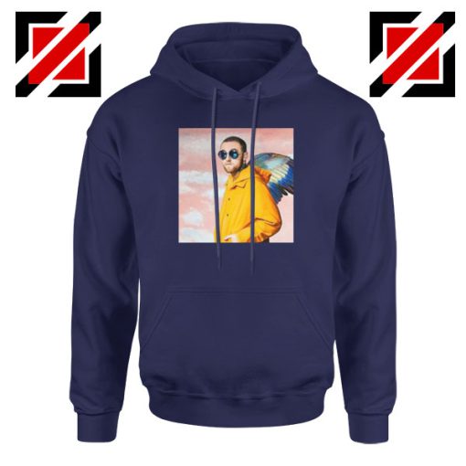 Mac Miller Vintage Navy Blue Hoodie