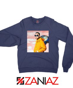 Mac Miller Vintage Navy Blue Sweatshirt