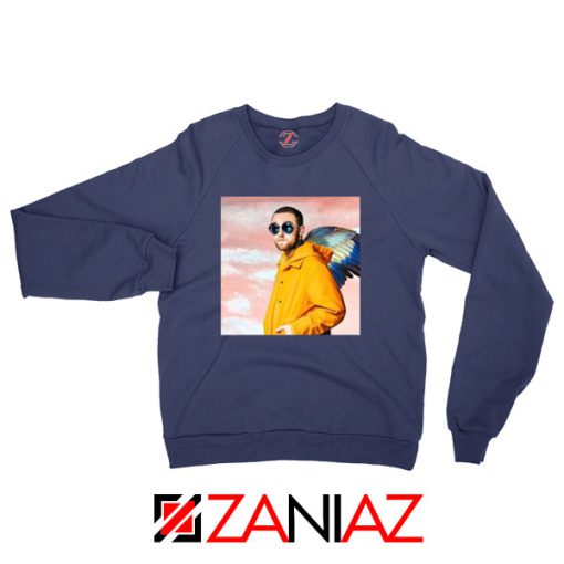 Mac Miller Vintage Navy Blue Sweatshirt