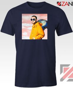 Mac Miller Vintage Navy Blue Tshirt