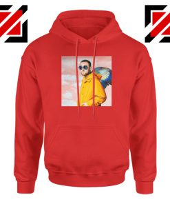 Mac Miller Vintage Red Hoodie