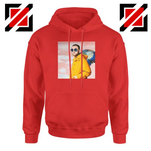 Mac Miller Vintage Red Hoodie