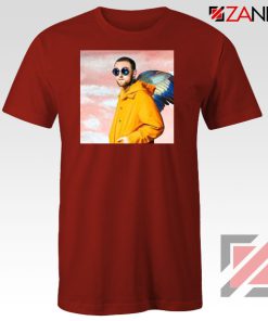 Mac Miller Vintage Red Tshirt