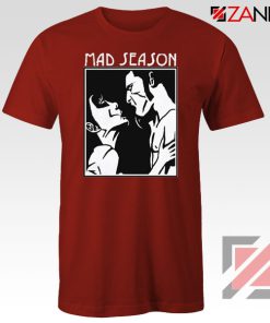 Mad Season Band Red Tshirt