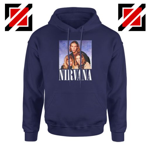 Nirvana Hanson Navy Blue Hoodie