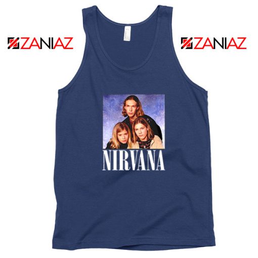 Nirvana Hanson Navy Blue Tank Top