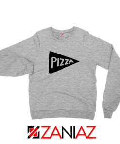 Pizza Graphic Sport Grey Sweatshirt