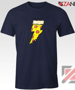 Pizza Power Navy Blue Tshirt