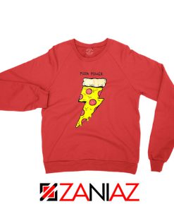 Pizza Power Red Sweatshirt