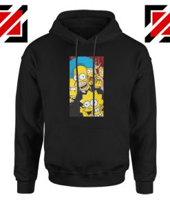 Simpsons Family Black Hoodie