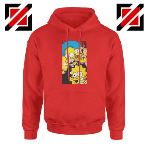 Simpsons Family Red Hoodie