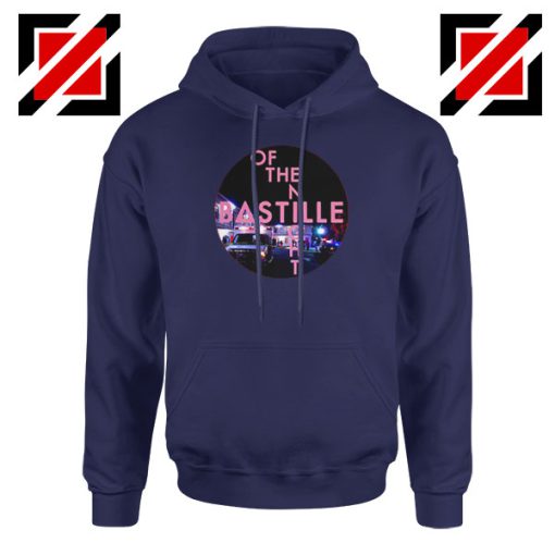 Single Of The Night Navy Blue Hoodie