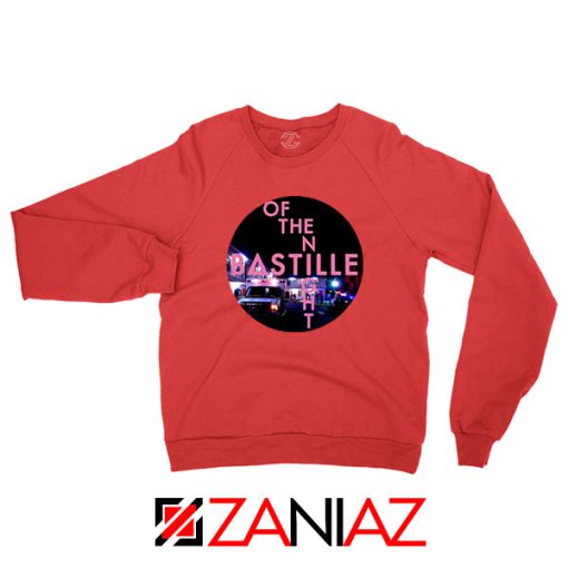 Single Of The Night Red Sweatshirt