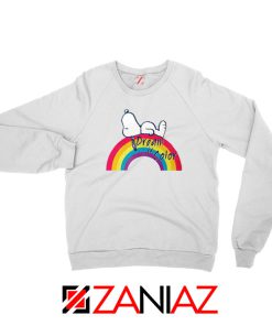 Snoopy Dream Rainbow Sweatshirt