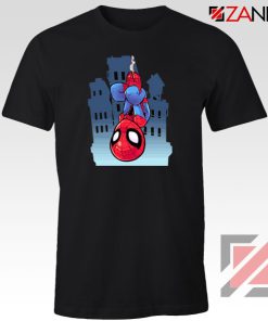 Spiderman Action Black Tshirt