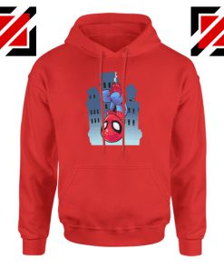 Spiderman Action Red Hoodie