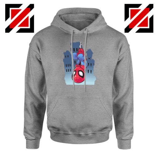 Spiderman Action Sport Grey Hoodie