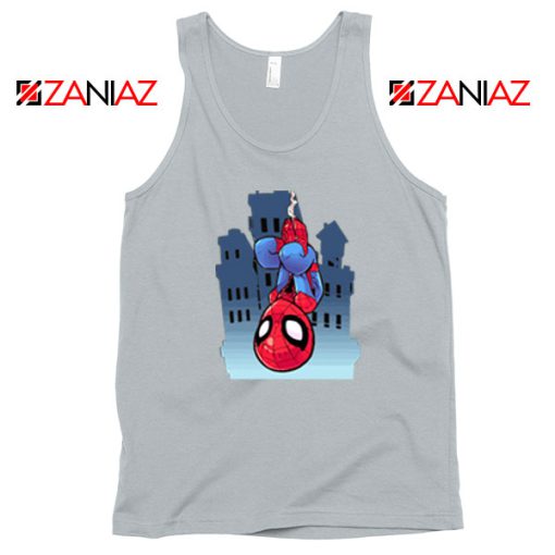 Spiderman Action Sport Grey Tank Top