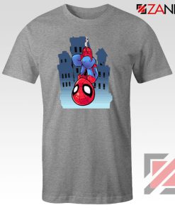 Spiderman Action Sport Grey Tshirt