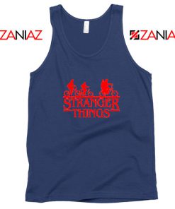 Stranger Things Navy Blue Tank Top