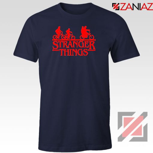 Stranger Things Navy Blue Tshirt