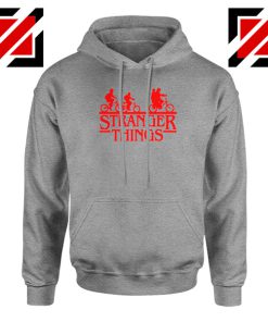 Stranger Things Sport Grey Hoodie