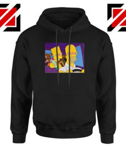 The Simpsons Merch Black Hoodie