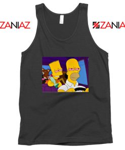 The Simpsons Merch Black Tank Top