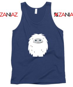 Abominable Smile Graphic Movie Navy Blue Tank Top